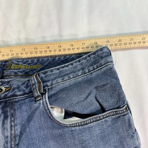 Tommy‎ Bahama Jeans Mens 38x32 Blue Hue Denim Straight Leg Standard Cotton Faded - Picture 4 of 8